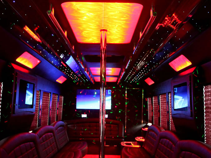 34 Passenger Party Bus For Proms Weddings Corporate Events
